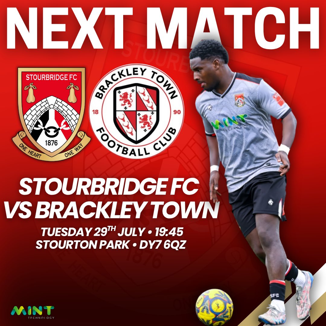 StourbridgeFC's tweet image. A tasty tie to look forward to tomorrow night for our final outing of preseason at @StourbridgeRFC 🔜

Discounted tickets are available online until 4pm tomorrow 👇 

stourbridgefc.ktckts.com

#StourbridgeFC | #Glassboys