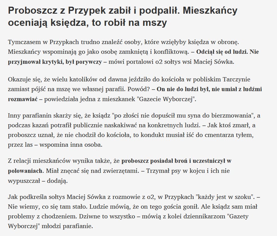 Bob57PL's tweet image. ✝️Dla otrzeźwienia prawych polujących na spokojnych imigrantów karmiących ich ciężką pracą w kebabach, krótka charakterystyka księdza proboszcza z Przypek.
To taki proboszcz nie ma przełożonych, że dopóki nie zabije, nie pilnują porządku w korporacji, czy na górze jest gorzej ⁉️