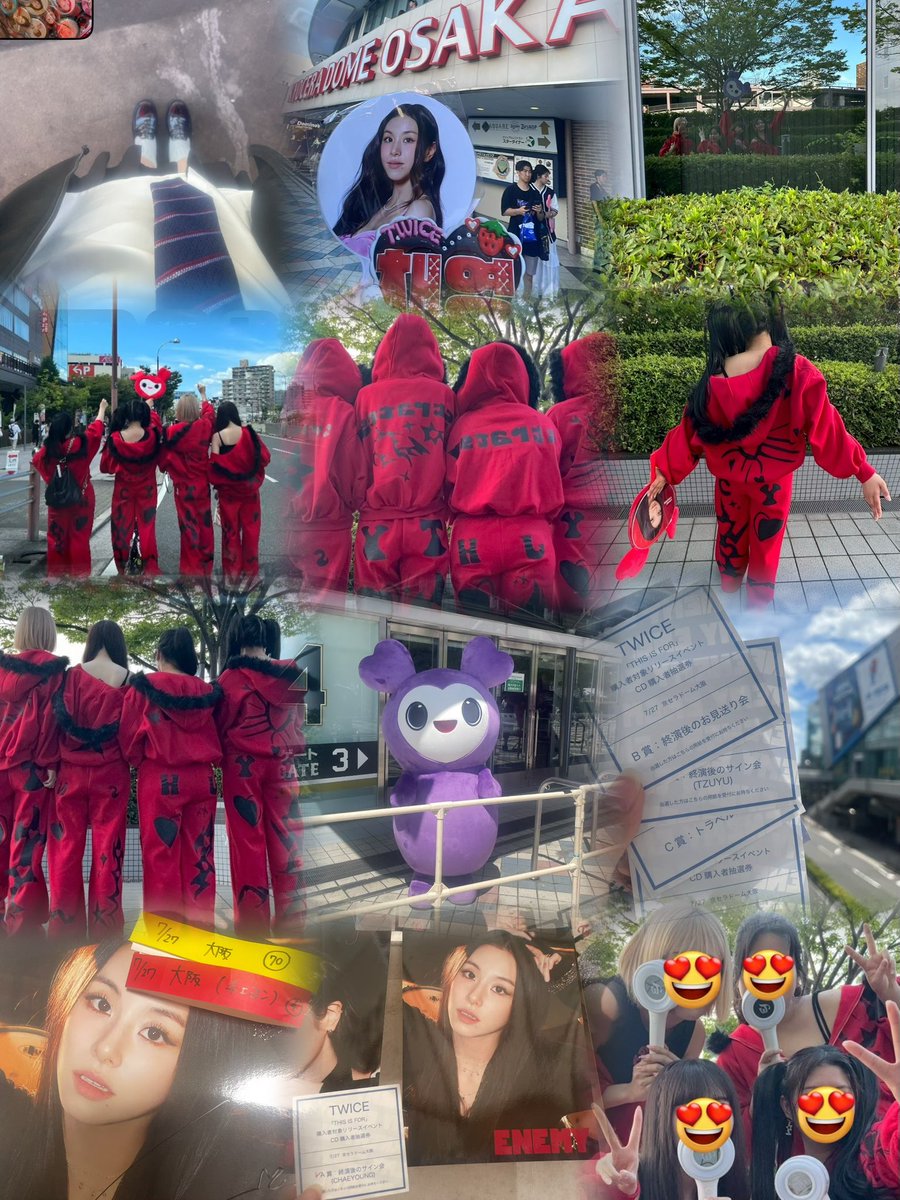 _chaeharun_'s tweet image. 2025.07 26.27 2day𓂃꙳⋆ ˖ 
TWICEちゃん忙しい中試行錯誤して360°LIVE凄く素敵な公演をありがとう♡

1day This is for 衣装👔
2day strategy衣装🍓

最高な2日間
#TWICE_THISISFOR_WORLD_TOUR_IN_JAPAN #THISISFOR_OSAKA_ONCE_D1
#TWICE_THISISFOR_WORLD_TOUR 
 #TWICE #THISISFOR_OSAKA_ONCE_D2
