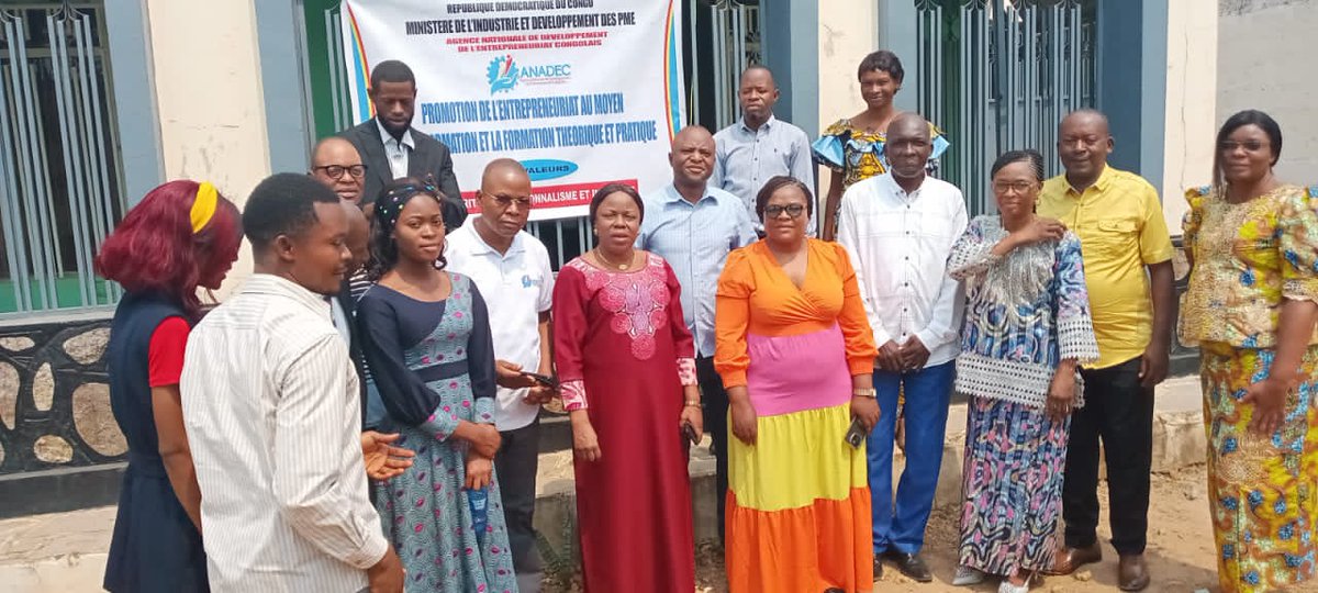 ANADEC GRAND KASAÏ : CAPACITÉS RENFORCÉES POUR MIEUX SERVIR

Du 22 au 26 juillet 2025, le personnel de l’ANADEC Grand Kasaï a bénéficié d’une formation clé pour améliorer l’accompagnement des entrepreneurs, grâce à l’appui du DG a.i. Mathieu TSHIBUMBU.