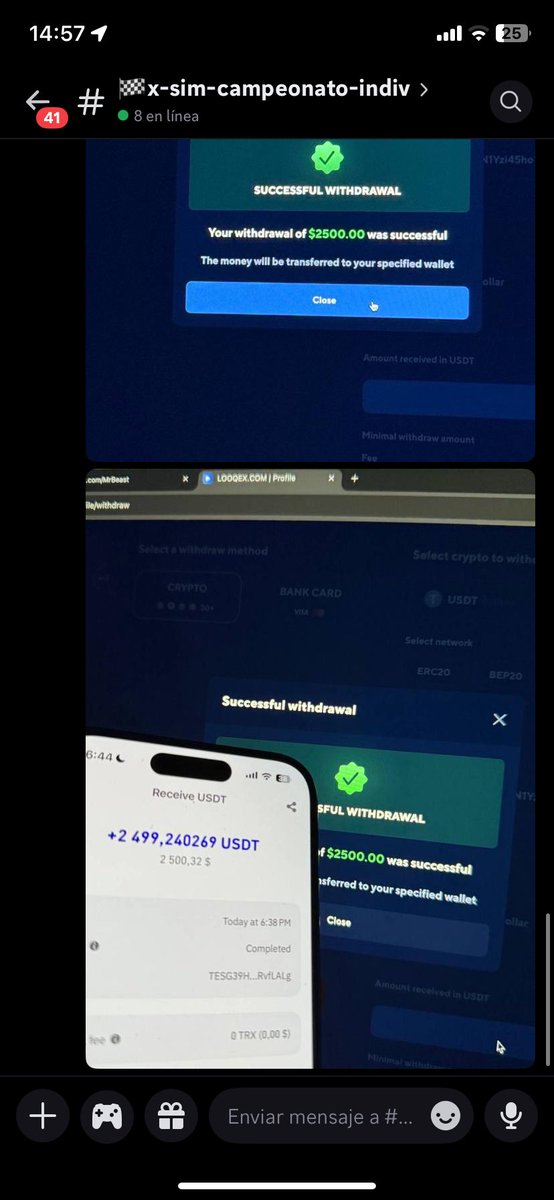 Marcot26155287's tweet photo. @MrBeast 

Let this be the last time you log into my account and post junk to my contacts and groups.
Have you made yourself clear, or am I going to have to file a complaint? https://t.co/MCr8GjKqyw