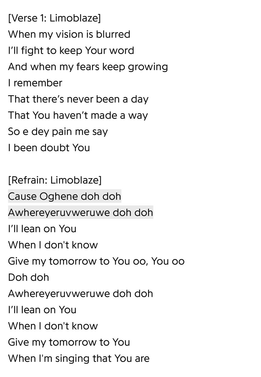 Hallelujah🙏🏾 <a href="/Limoblaze/">YOUNG & CHOSEN 🐑</a>