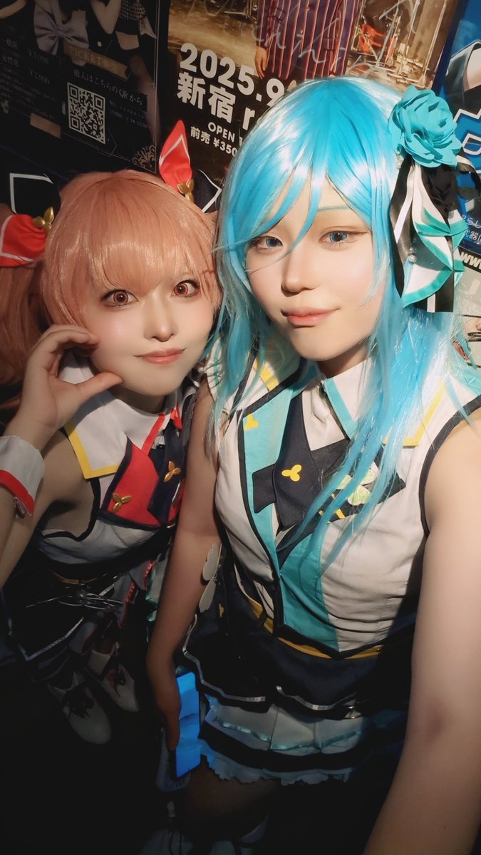 ugis_march01's tweet image. ⚠ コスプレ / Cosplay ⚠
真ん中Birthdayだって