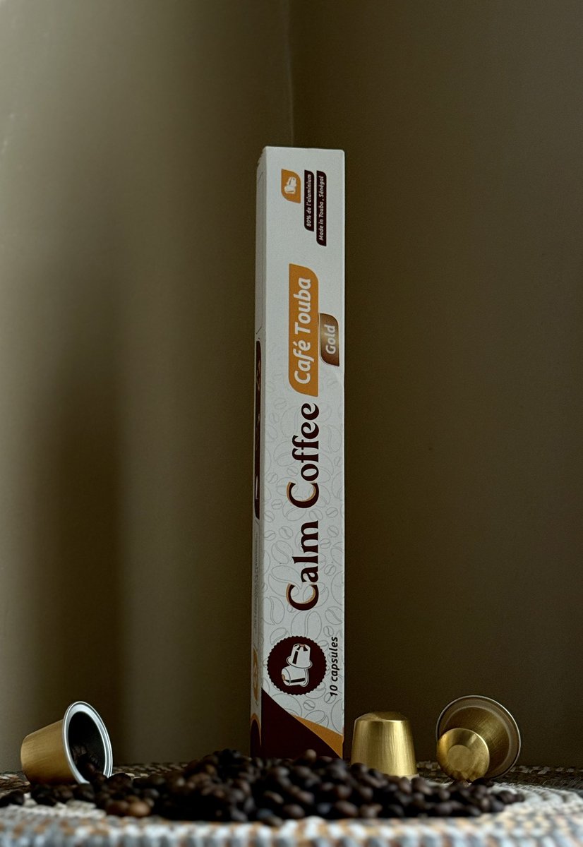 Découvrez nos variétés, pensées pour chaque palais :

— Calm Nature : l’essence pure du Café Touba, intense et sans compromis.

— Calm Aromatisé : une expérience chaleureuse et relevée, entre épices et caractère.

— Calm Gold : la douceur raffinée dans une tasse, subtile et
