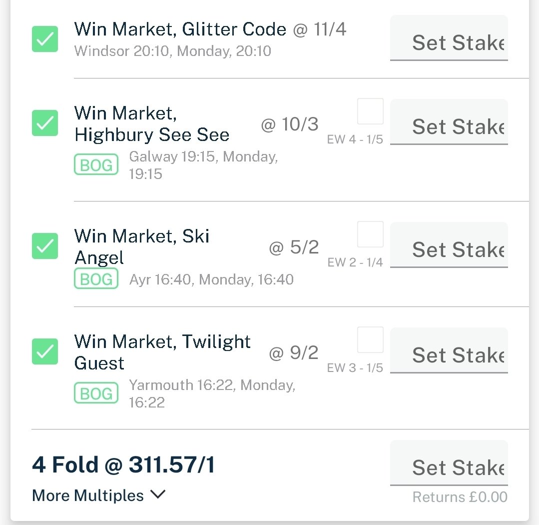 DanJamesRacing's tweet image. Here are some tips for todays racing! 

Roll on Goodwood! 

🏇🏇