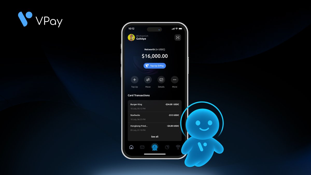 VPAY_Global's tweet image. GM Virgens! ☀️
It’s Day 6.
You're designing the homepage of your financial hub, what features would you like to be front and center?
Let us know 👇