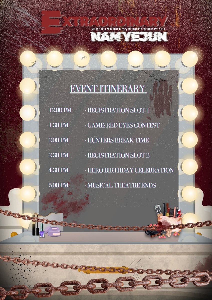 forMYppli's tweet image. Greetings ‧𓍢ִ໋ ♪ ˖
Dҽαɾ Hυɳƚҽɾʂ,
The event itinerary and guidelines are now available!
RSVP opens at 10:00 PM on 2 August 2025
Be sure to RSVP early to secure a spot and get full access to all event details!
#ExtraordinaryNamYejun