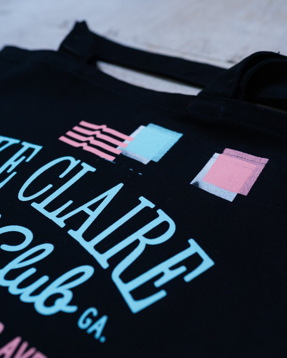"Take a dip on Dekalb Ave"
Lake Claire Pool Club tote