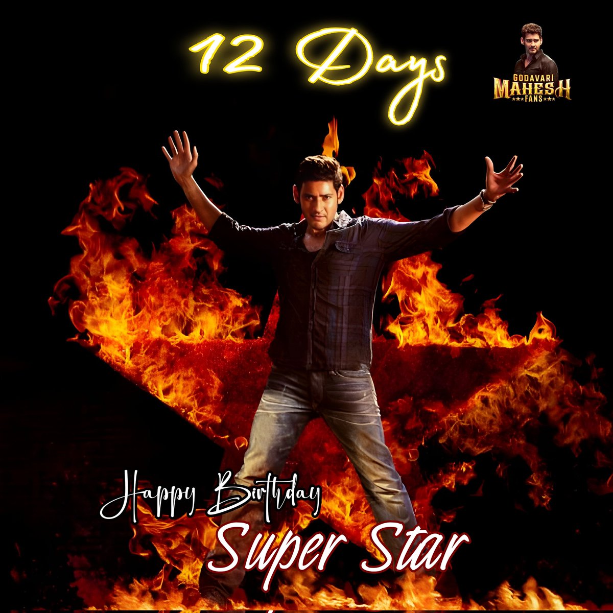 GodavariMBFans's tweet image. Godavari Gadda Meda Babu RuBabu💥🔥
Just 12 days to go this time screens will be blast🔥
Godavari ka Ra-Raju @urstrulyMahesh 🦁
#12DaysForSSMBGoldenYear #SSMB29
#Athadu4K