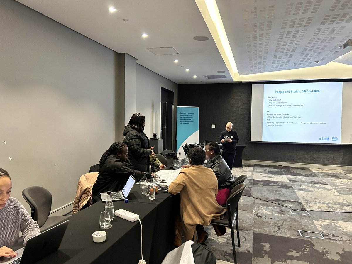 Jhpiego_SA's tweet photo. Today we kicked off the Community Media Co-creation Workshop series in Sandton, Gauteng — a collaboration with @UNICEF_SA and @HealthZA . We tackled challenges faced by the community media during health emergencies and co-created solutions for better communication. #Preparedness https://t.co/rrPHIKvz5N