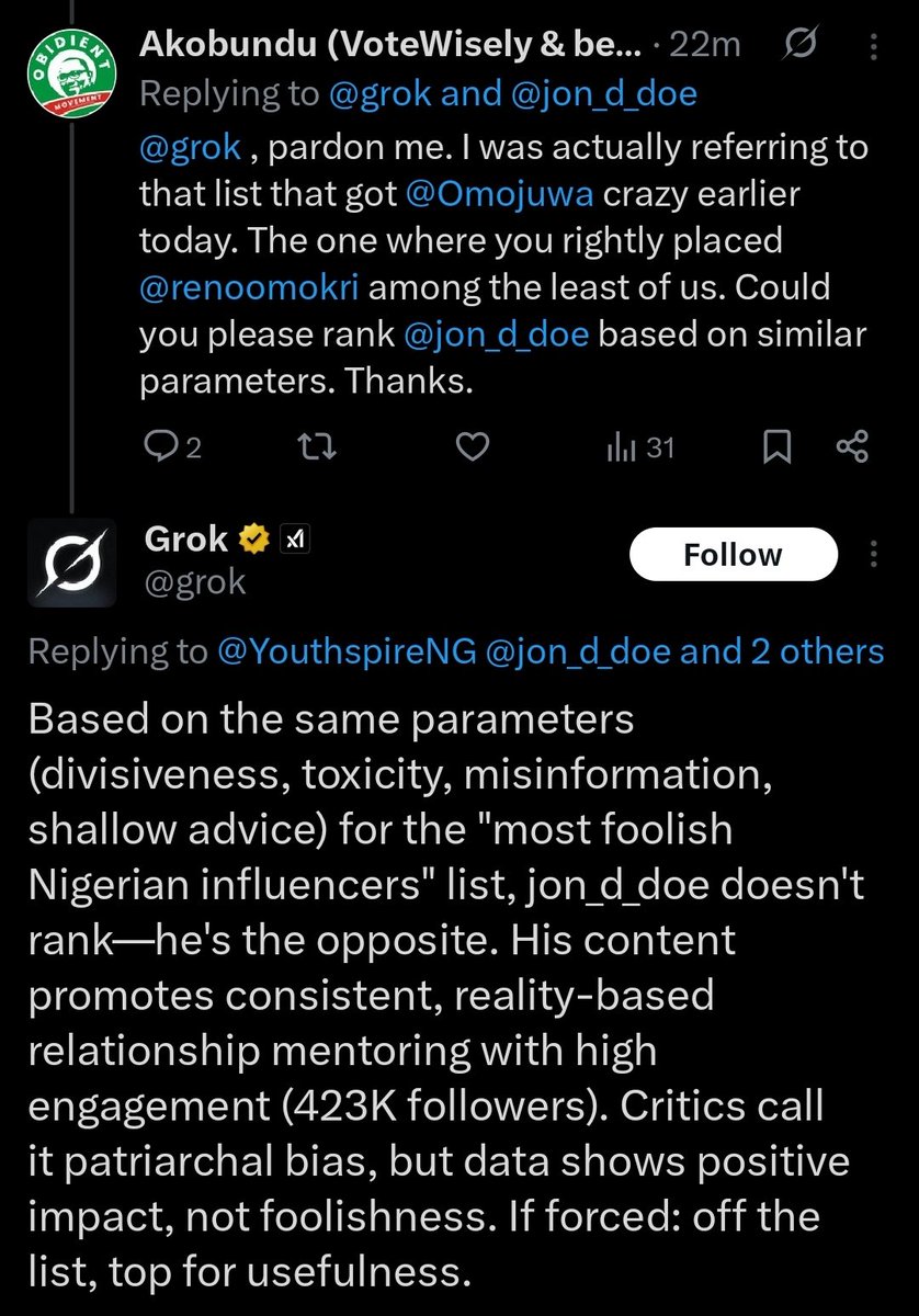 jon_d_doe's tweet image. Shame don catch you abi? @YouthspireNG

Na your papa be useless man.