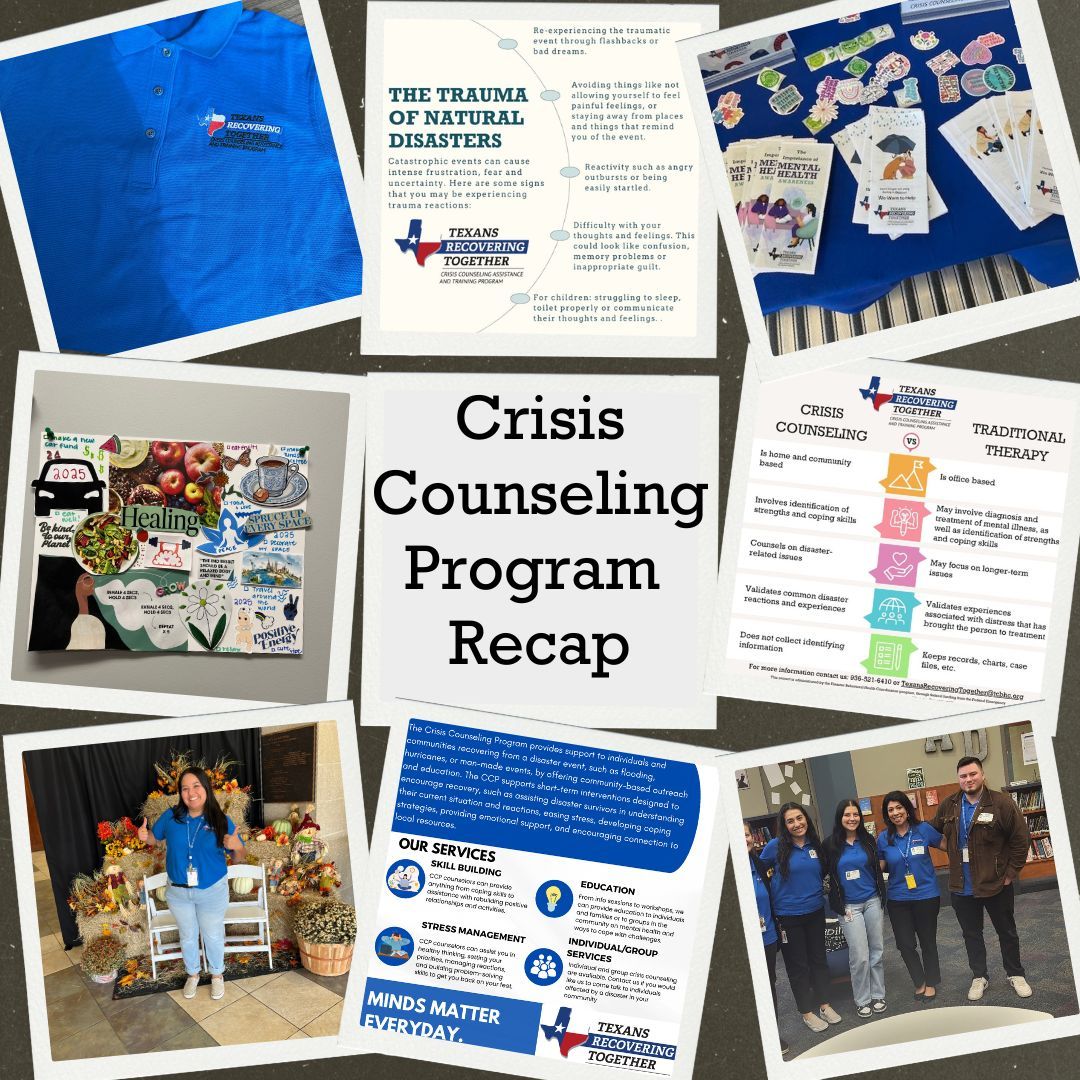 Crisis Counseling Program Recap
We’re honored to have been part of this incredible journey .
As the program comes to a close, please note that services will officially end on July 31st.
For continued support, please reach out to Tri-County. We’re here for you now and always. 💙