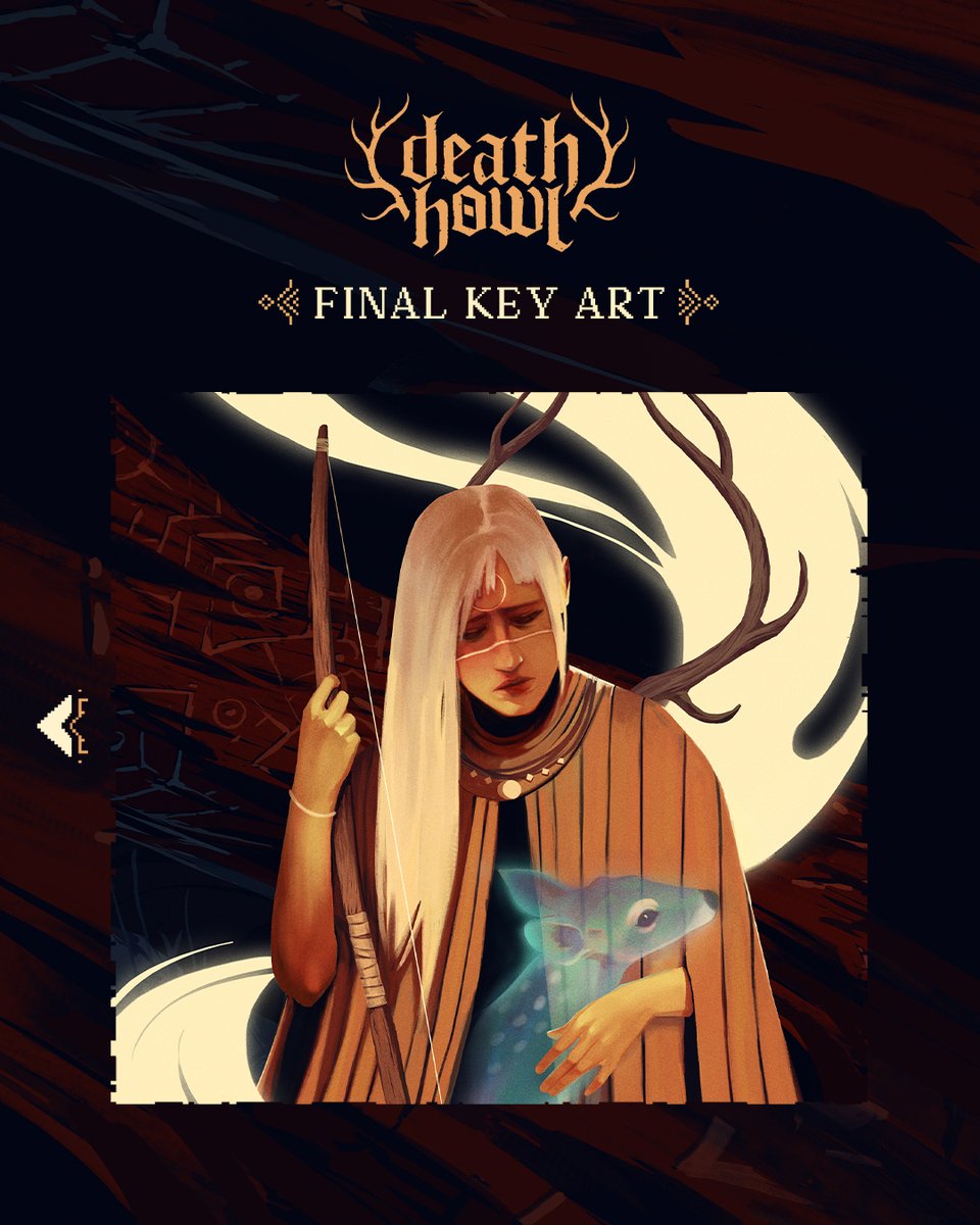 Watch how #DeathHowl emerges from shadowed sketches into a haunting tactical journey 🦌