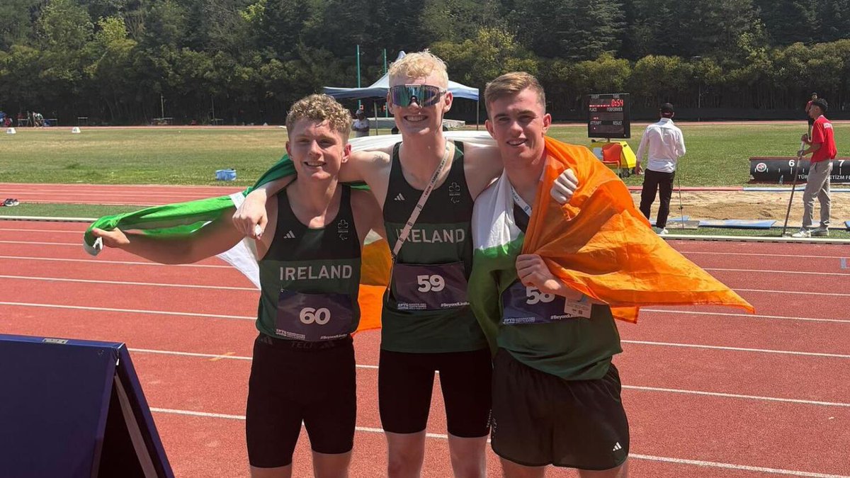 MayoDotIE's tweet image. A homecoming for European Para Youth Games champion Damien Moyles will take place at Crossmolina Civic Centre this evening at 6pm.

Damien won Gold in the T13 400-metre race, following his Silver medal in the 100-metre sprint.

Well done Damien 👏