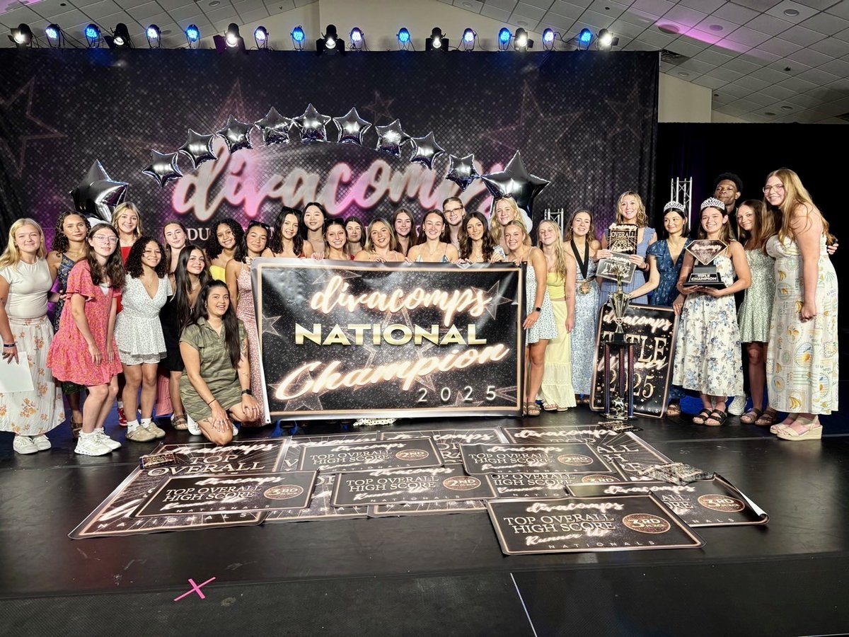 We'd call this a pretty successful week at Nationals for Dance Company. Summer's off? Nope.