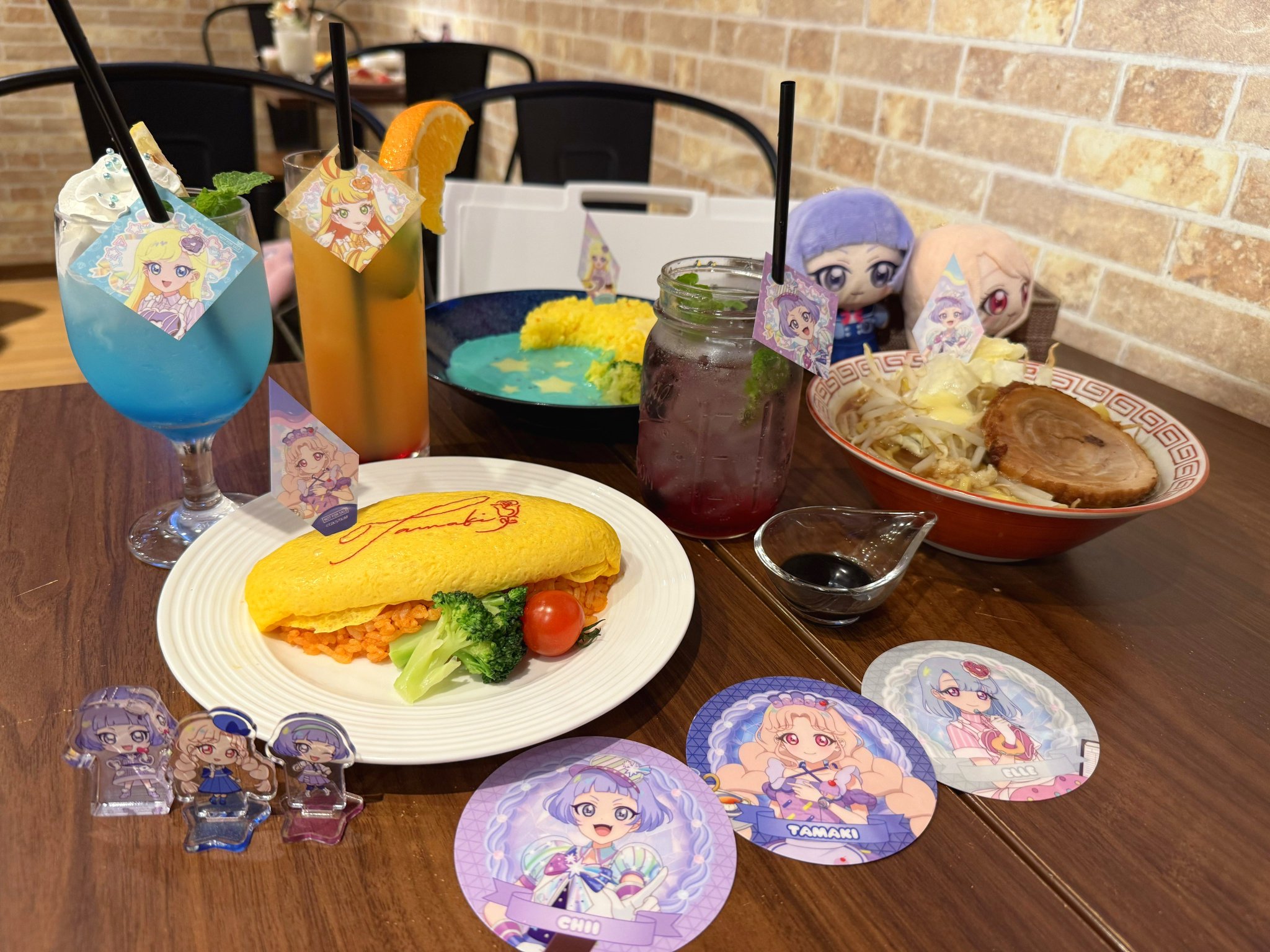 溺愛ルート コラボカフェ ランチョンマット 東京限定 全種類 新品未使用 魔道祖師 THEキャラカフェ 公式茶屋 ランチョンマット