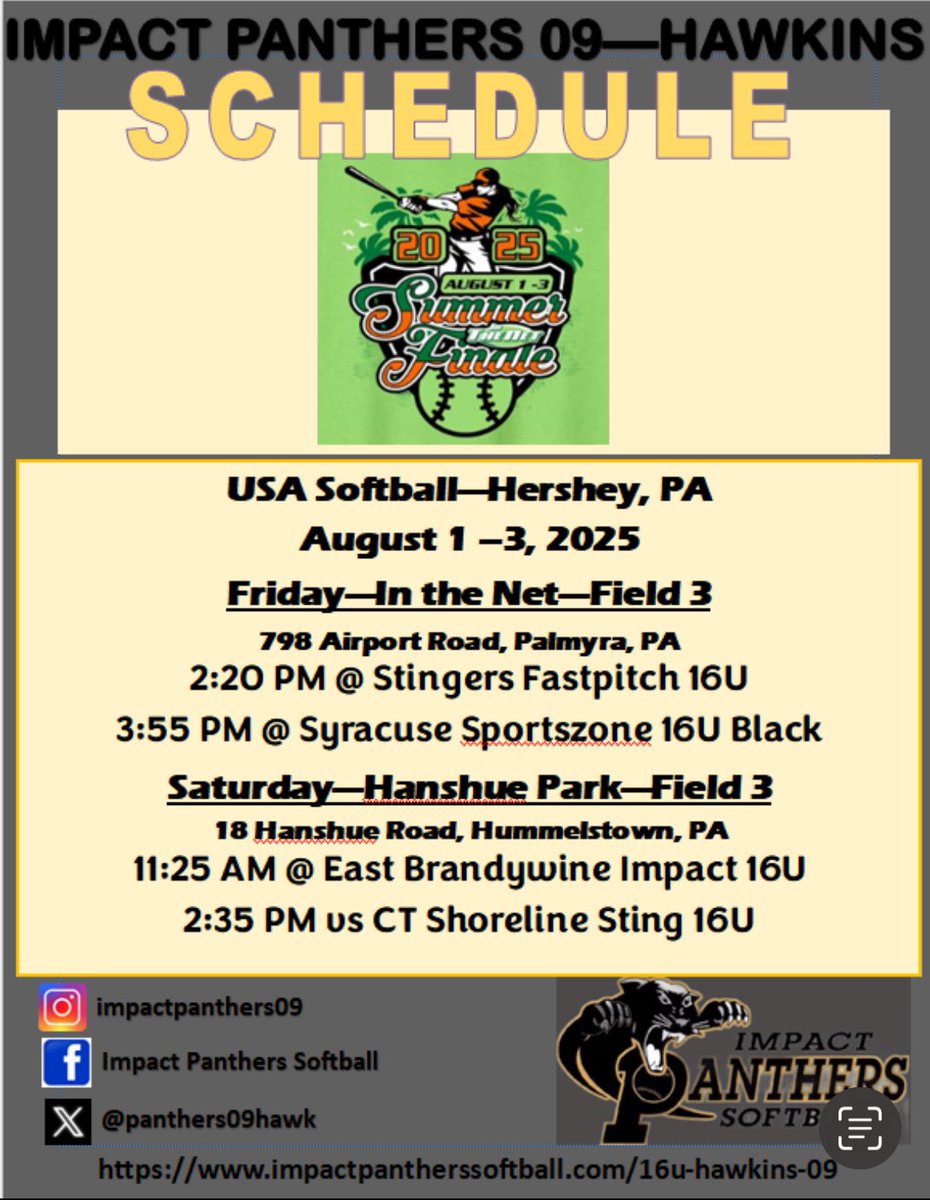 panthers09hawk's tweet photo. We are back on the road this weekend- heading to Hershey for three days of tournament play!   Come check us out!! https://t.co/v1D3Vl0H0D