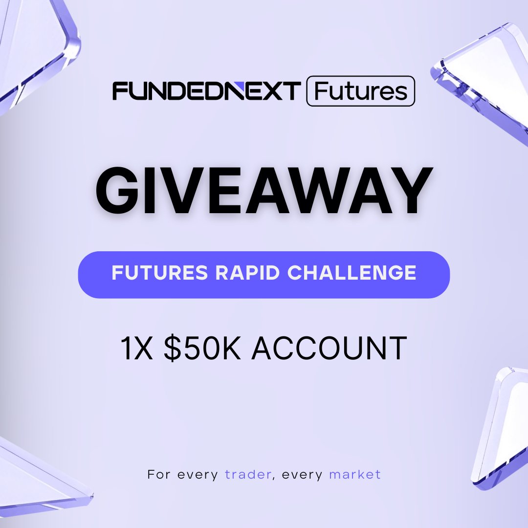 Flynn3624's tweet image. Tell me your favorite feature of the @fnfutures Rapid Model!
One lucky winner will receive a 50K Futures Rapid Challenge Account.
To enter:
- Follow @fnfutures & @Flynn3624
- Like & Retweet
- Comment your favorite feature below 🔽