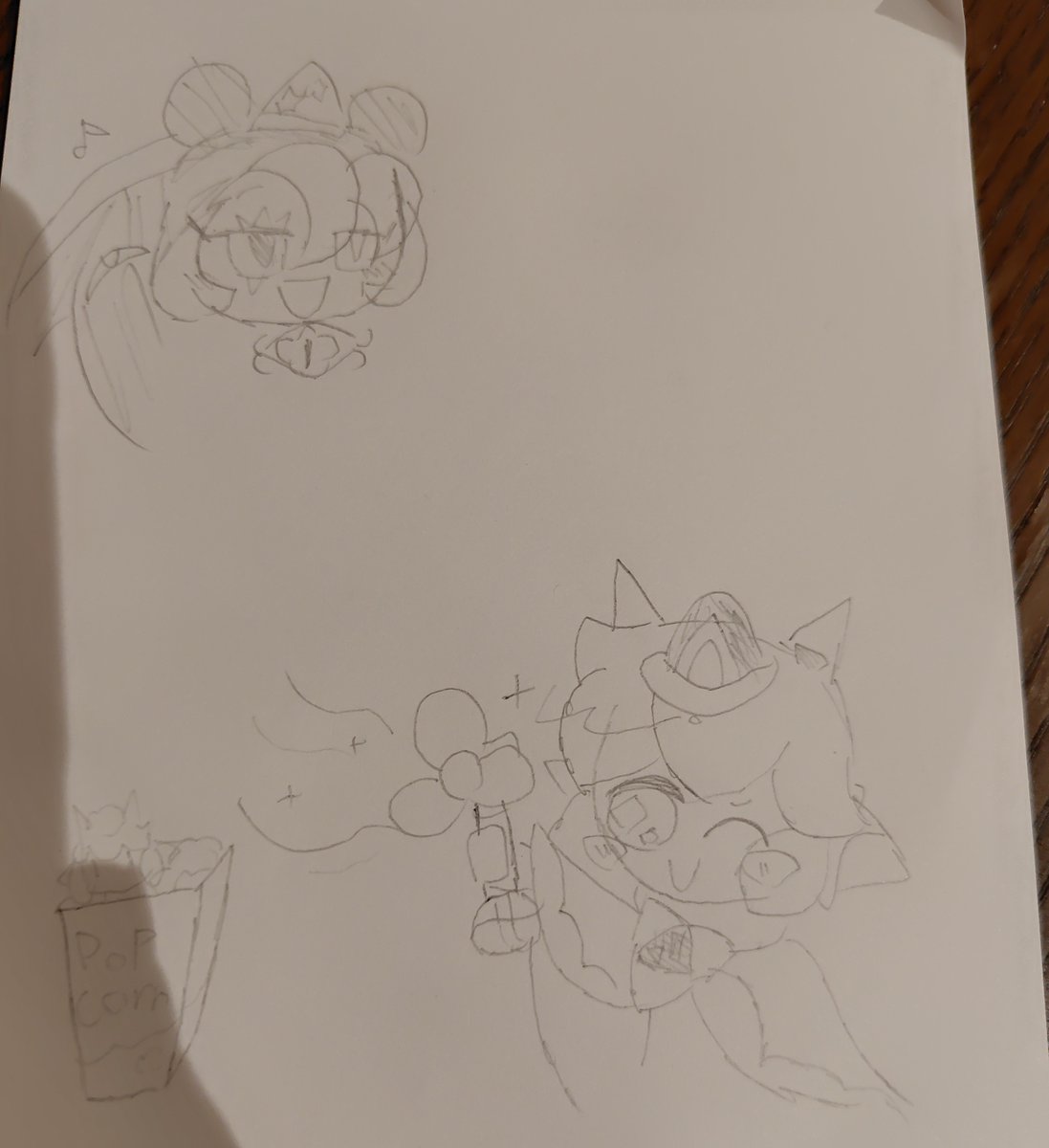 Aminyan2020's tweet image. ホテルの部屋でらくがきしてみた
寝ながら描いたので変なとこがあるかも