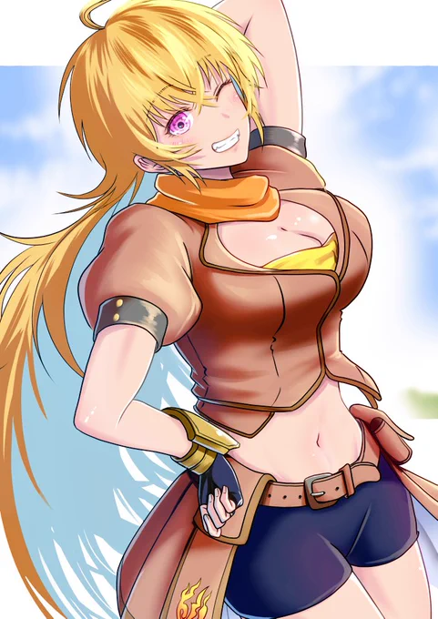 HAPPYBIRTHDAY Yang 過去絵ですまぬ #RWBY #YangXiaoLong