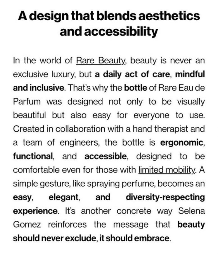 S_titch24's tweet image. Selena X Rare Beauty perfume 💸💅🏼
I just know it’s going to be another hit