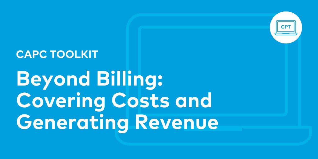 CAPCpalliative's tweet image. 💲 Beyond Billing: Covering Costs and Generating Revenue toolkit
🔗 ow.ly/ChPy50ToxqN

Most programs combine several funding sources. Use this toolkit to learn the fundamentals of payment, fee-for-service billing strategies, and other basics of securing revenue. #hpm #hapc