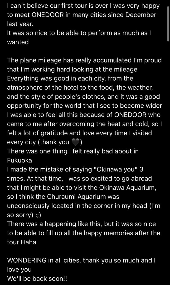 ihanszn's tweet image. Leehan and woonhak left these long messages on Weverse expressing their gratitude for us onedoors and saying how much they enjoyed the tour, i hope they will always be this happy i love them so much :(