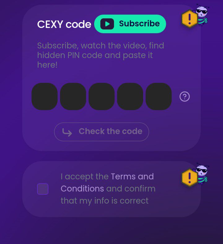 Tech_SalmanKhan's tweet image. Fast add on @BeCEXY_Official website for @cex_io  airdrop😊
99,999