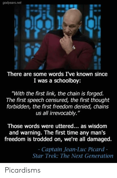 Sometimes… just sometimes… #StarTrek simply nails it

Today… lest we forget

#DemocracyUnderThreat 
#benoventdictators