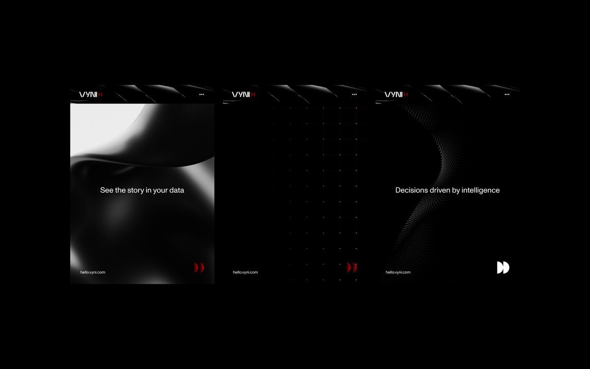 rashed_branding's tweet image. First look - VYNI Analytic