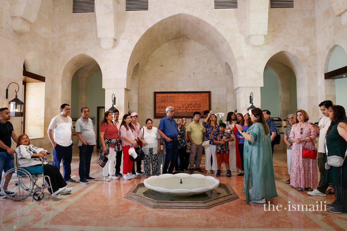 TheIsmaili's tweet image. As thousands gathered at the Dubai World Trade Centre for the #GEFestival2025, another landmark drew visitors across the city—the Ismaili Centre Dubai.
Read more here: the.ismaili/news/ismaili-c…
Photo credits: IPL / Jalaluddin Bhanvadiya, Salim Nensi