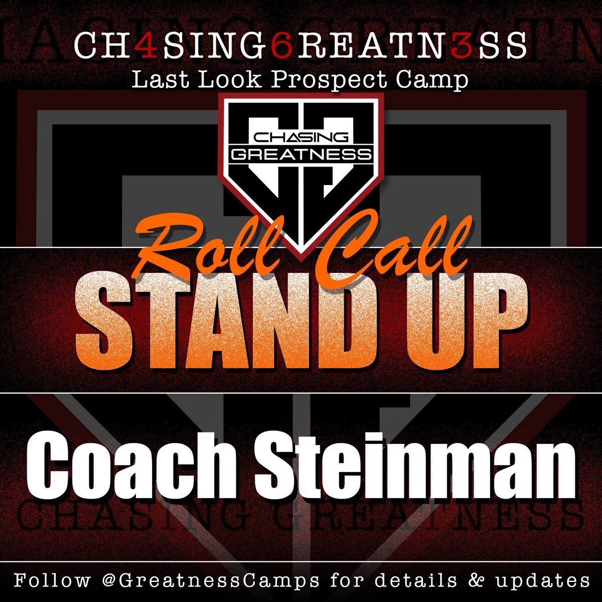 Chasing Greatness (@greatnesscamps) on Twitter photo Infielders come get seen and work with one of the best in the in business!! <a href="/coach_steinman/">Coach Steinman</a> <a href="/ExtraInningSB/">EXTRA INNING SOFTBALL</a> <a href="/SBRRetweets/">Softball Recruiting Reposts</a> <a href="/ALLNJSoftball/">NJ softball</a> <a href="/sballrecruiting/">softballrecruiting</a> <a href="/CoastRecruits/">Coast 2 Coast Recruits</a> <a href="/CollegeBDJocks/">College Bound Jocks</a> <a href="/nsrnow/">NSR</a> <a href="/FieldLevel/">FieldLevel</a> <a href="/SoftballPortal/">Softball Portal</a> <a href="/MaxPreps/">MaxPreps</a> Infielders come get seen and work with one of the best in the in business!! <a href="/coach_steinman/">Coach Steinman</a> <a href="/ExtraInningSB/">EXTRA INNING SOFTBALL</a> <a href="/SBRRetweets/">Softball Recruiting Reposts</a> <a href="/ALLNJSoftball/">NJ softball</a> <a href="/sballrecruiting/">softballrecruiting</a> <a href="/CoastRecruits/">Coast 2 Coast Recruits</a> <a href="/CollegeBDJocks/">College Bound Jocks</a> <a href="/nsrnow/">NSR</a> <a href="/FieldLevel/">FieldLevel</a> <a href="/SoftballPortal/">Softball Portal</a> <a href="/MaxPreps/">MaxPreps</a>