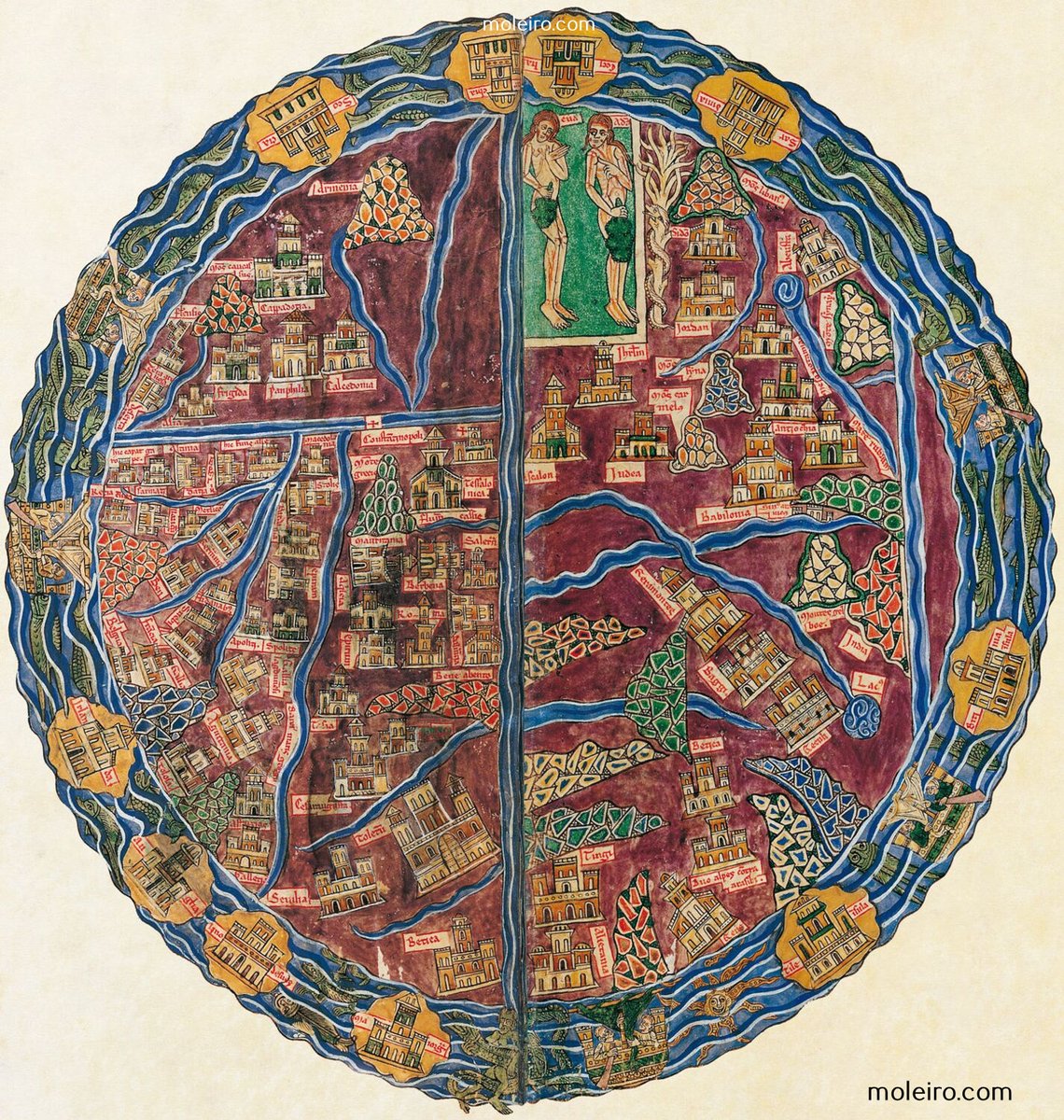 M. Moleiro Editor (@moleiroeditor) on Twitter photo 🌎 El mapa del mundo. Beato de Liébana de San Andrés de Arroyo (c. 1220, Palencia)
Es considerado un beato tardío que armoniza dos aspectos: sus imágenes contienen las fórmulas del románico pleno y algún recuerdo de la ...👉 moleiro.com/es/beato-de-li…
<a href="/RomanicoEspana/">Románico en España</a> 🌎 El mapa del mundo. Beato de Liébana de San Andrés de Arroyo (c. 1220, Palencia)
Es considerado un beato tardío que armoniza dos aspectos: sus imágenes contienen las fórmulas del románico pleno y algún recuerdo de la ...👉 moleiro.com/es/beato-de-li…
<a href="/RomanicoEspana/">Románico en España</a>
