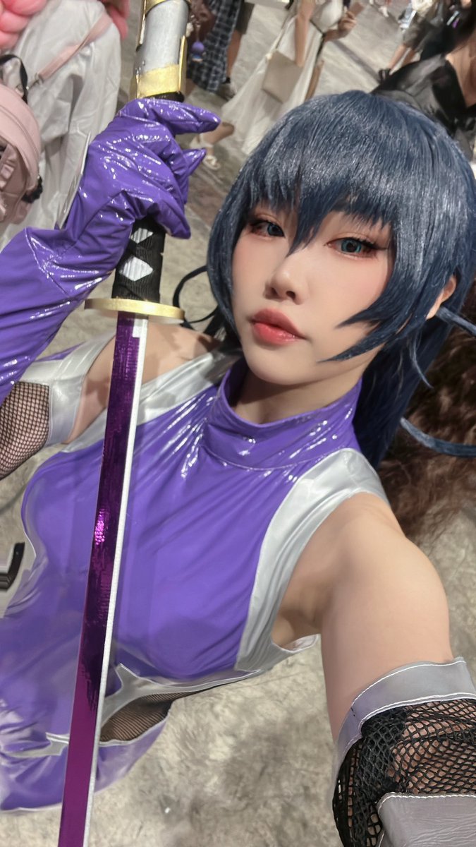ACGHK2025 Day4 
アサギ💜💜💜
アサギの服が破れてしまったので🥲
新しい服を作る予定です🥺

#対魔忍 #対魔忍アサギ #taimanin #taimaninasagi #ActionTaimanin #アクション対魔忍 #taimaninrpgx #IgawaAsagi #asagiigawa #井河アサギ #井河淺蔥 #香港動漫電玩節 #動漫節 #acghk2025