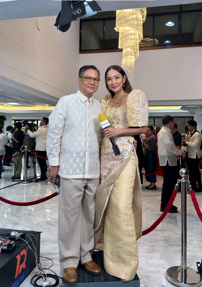 bncdotph's tweet image. Ferdi Salvador and Marie Lozano show us how post-SONA is done.
#TheNationsAgenda