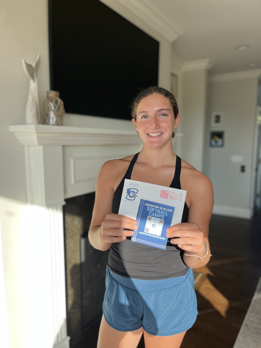 Collins Conley 2028 (@collinsc_25) on Twitter photo Excited to receive mail from <a href="/BluejaySoftball/">Creighton Softball</a> yesterday when I got back from my brothers <a href="/PerfectGameUSA/">Perfect Game USA</a> games! So grateful for the mail and looking forward to come out for a camp soon! Go Blue Jays💙
<a href="/CoachKristaWood/">Krista Wood</a> <a href="/GarrettFurnal/">Coach G.</a> <a href="/coachcolomb/">Chance Colomb</a> <a href="/KjirstynNicole/">Kjirstyn❤</a> Excited to receive mail from <a href="/BluejaySoftball/">Creighton Softball</a> yesterday when I got back from my brothers <a href="/PerfectGameUSA/">Perfect Game USA</a> games! So grateful for the mail and looking forward to come out for a camp soon! Go Blue Jays💙
<a href="/CoachKristaWood/">Krista Wood</a> <a href="/GarrettFurnal/">Coach G.</a> <a href="/coachcolomb/">Chance Colomb</a> <a href="/KjirstynNicole/">Kjirstyn❤</a>