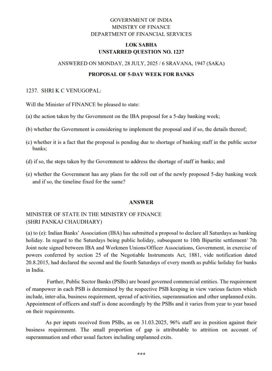 Where are the Goons of so called Historic Settlement are hiding now ??
<a href="/aiboc_in/">All India Bank Officers' Confederation (AIBOC)</a> <a href="/rupamsmail/">Rupam Roy</a> <a href="/ChVenkatachalam/">CH VENKATACHALAM</a> #5DaysBanking
