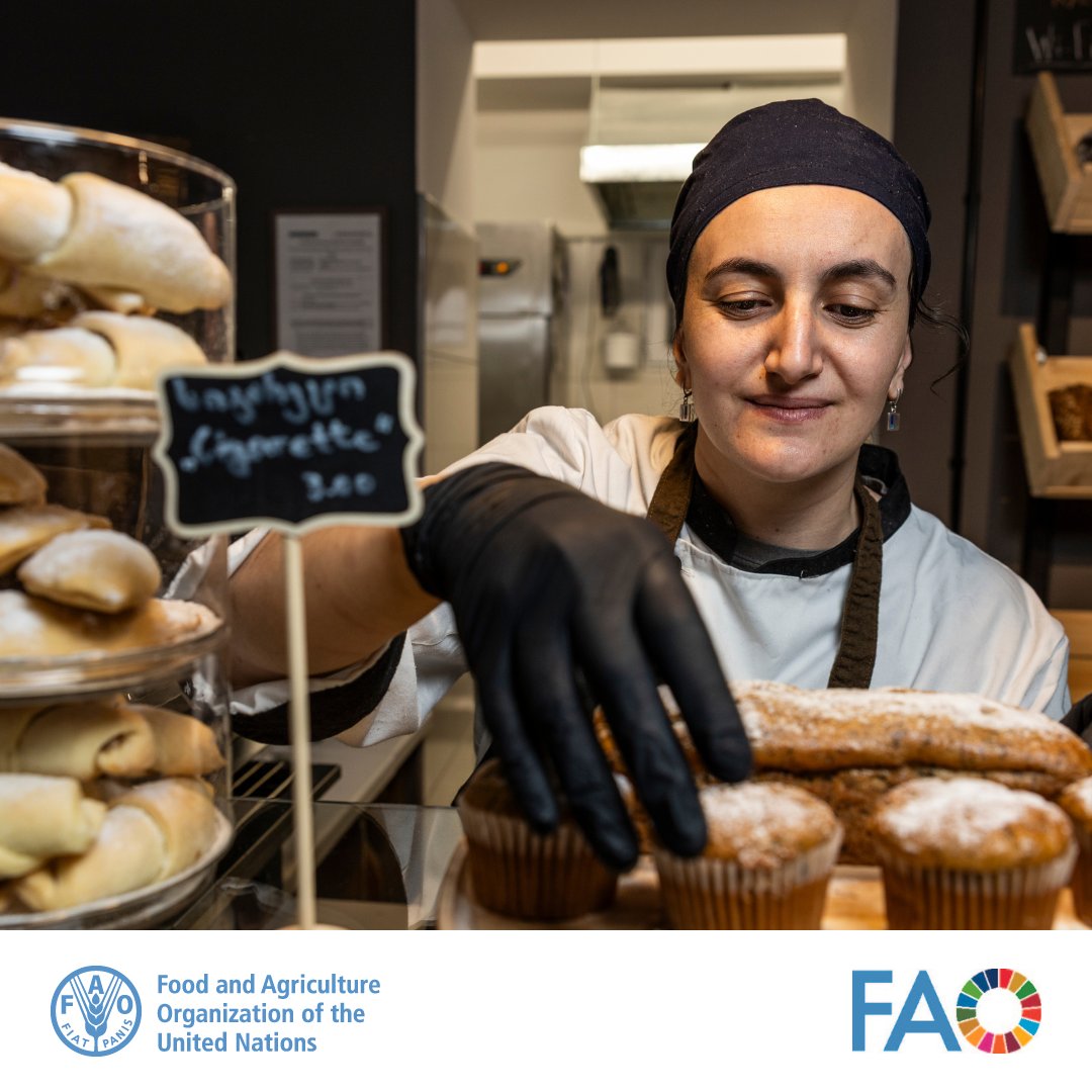 FAOGeneva's tweet image. In Georgia’s mountains, Natia &amp;amp; Shota grow ancient wheat once nearly lost.
🌾Now, their fresh bread carries seeds rescued by scientists &amp;amp; preserved in Svalbard🌍
A living link from field➡️bakery➡️the future.
📖 Read more: bit.ly/4m9Stfk 
 #Agrobiodiversity #SeedVault