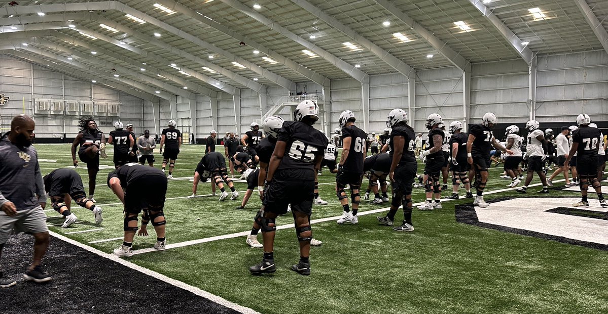 SLeonard27's tweet image. Practice 1 - UCF Fall Camp