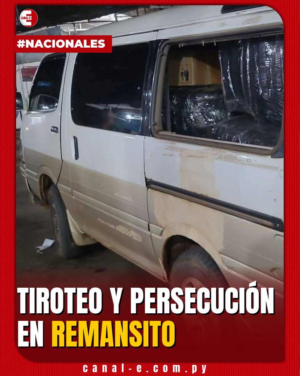 canal_e_py's tweet image. 😢 Un violento asalto seguido de una persecución y tiroteo se registró en la tarde del viernes en la zona comprendida entre el barrio Remansito y el Mercado de Abasto, donde seis delincuentes armados interceptaron y robaron una furgoneta cargada con mercaderías.
#asalto #tiroteo…