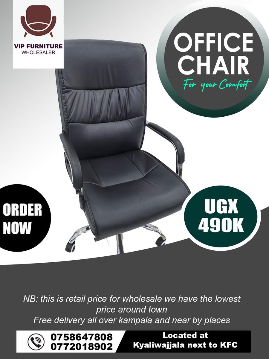 MutayaT61577's tweet image. Why is the visitor office chair more expensive than the real office chair