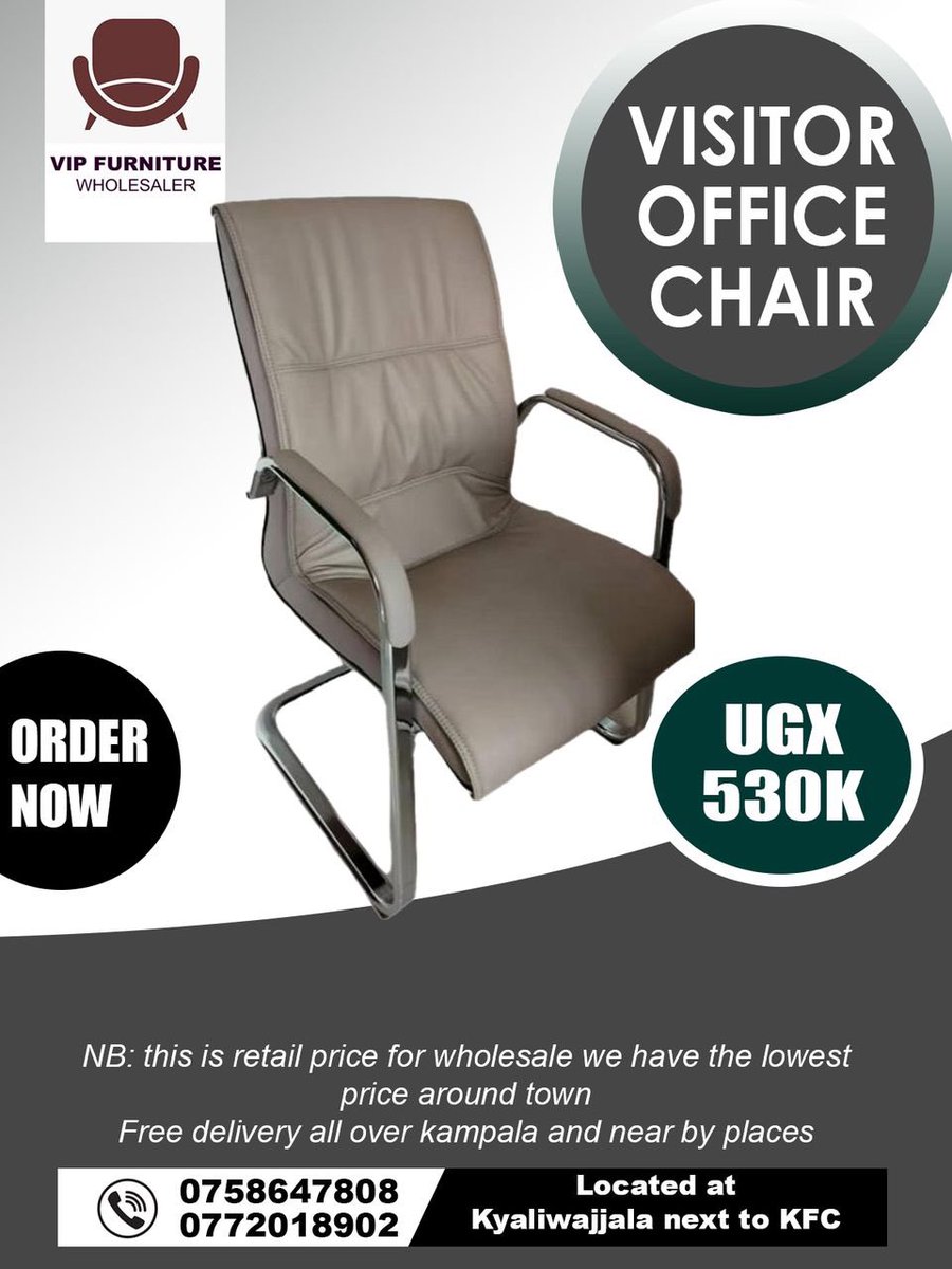 MutayaT61577's tweet image. Why is the visitor office chair more expensive than the real office chair