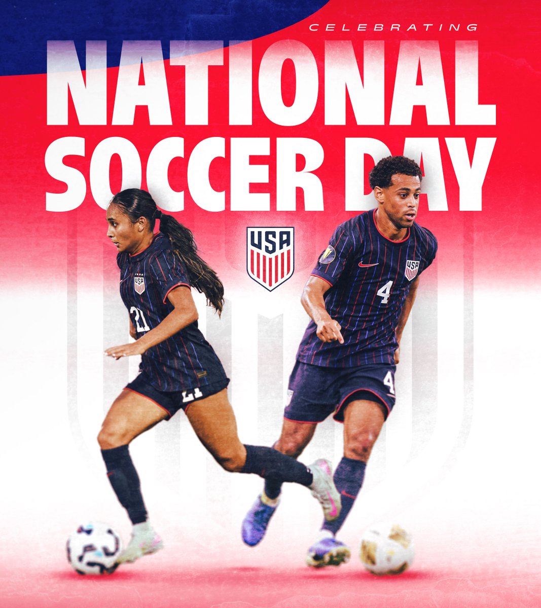 The game we love most.

Happy #NationalSoccerDay! 🇺🇸⚽️