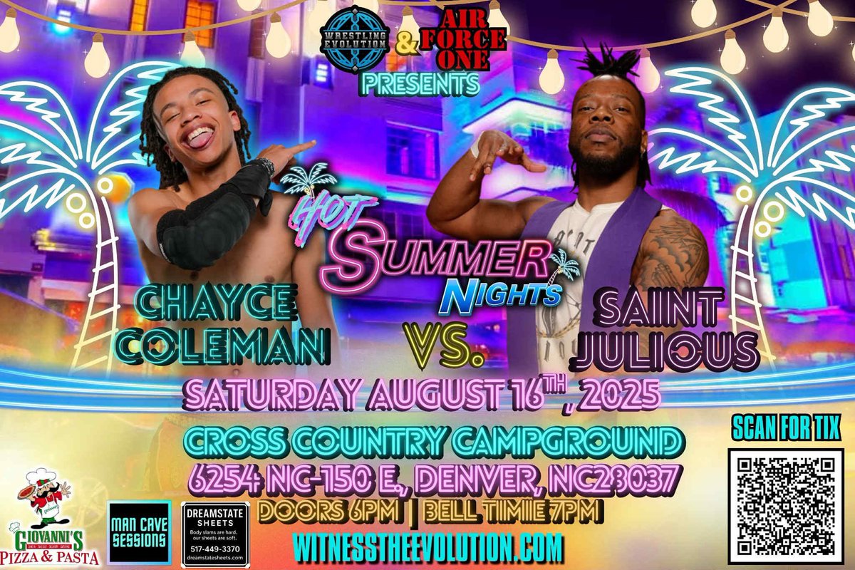 Catch me in Denver, NC August 16th!