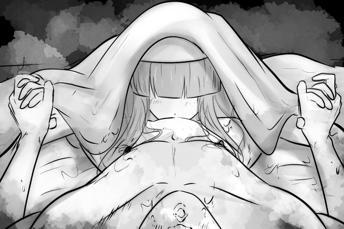 #幽霊の日 ショバ代としてやりもち先生の女幽霊ちゃんを描いておきますよ_