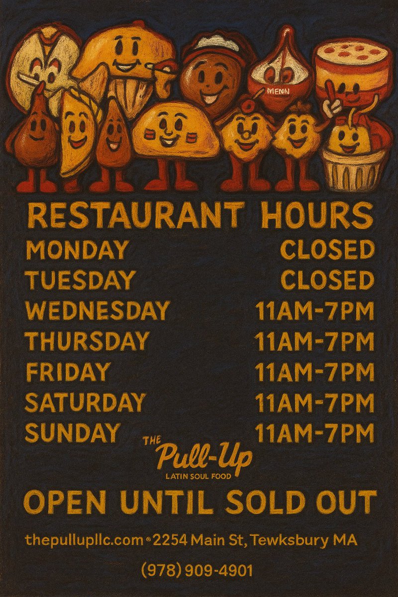 A slight adjustment in the hours of operation 📝