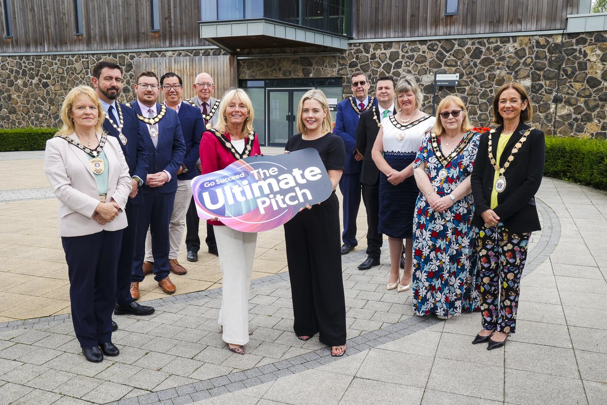 'Go Succeed: The Ultimate Pitch' has returned for a second year😀

Mayor Grehan is encouraging entrepreneurs from across the Lisburn and Castlereagh area to write the next chapter of their business story.  They have the opportunity to win up to £6,000 in investment for their