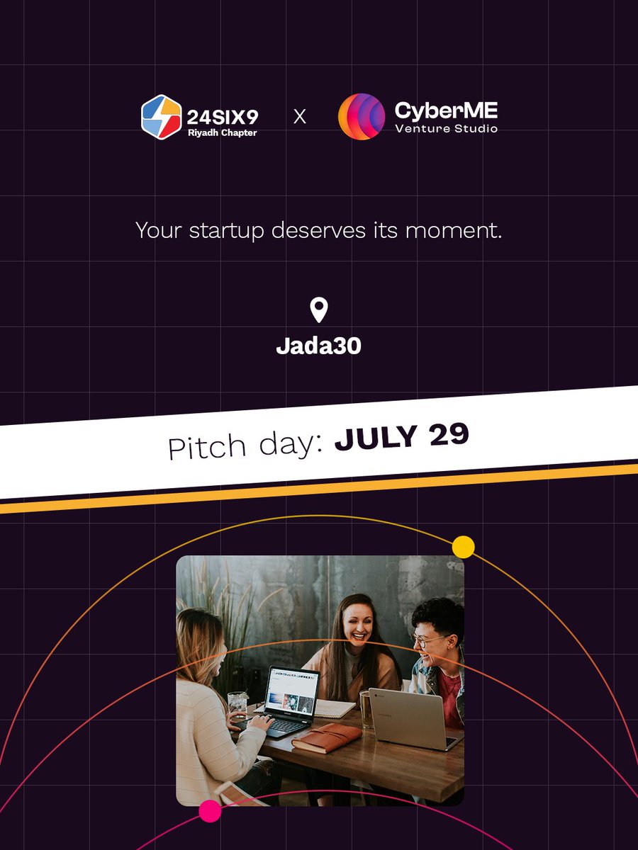🚨 يوم العرض غدًا!

لو مشارك في Pitch Roast الرياض، استعد لأفكار قوية، ملاحظات ثمينة، وفرص استثنائية.

🎟️ تبي تحضر كضيف؟
سجل الآن: lu.ma/xwb1odab

#سايبرمي #PitchRoast #24six9 #شركات_ناشئة #الرياض #دعم_المؤسسين