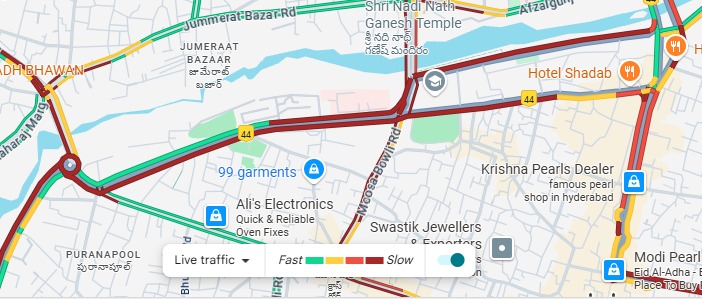 HYDTP's tweet image. #HYDTPinfo
#TrafficAlert
Due to heavy flow of traffic and peak hours, movement of vehicles is slow from Madina, High Court, City College, CAR hqrs, Good will cafe towards Puranapool Darwaza and also back side of High Court towards Delhi Gate.
#TrafficUpdate