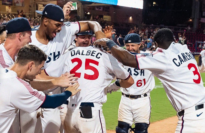 Former Arizona standout Bobby Dalbec belted the 200th home run in his 10-year pro career last night with a walk-off two-run blast in the bottom of the 10th to lift the Nashville Sounds to a 3-2 win over the Charlotte Knights in a Triple-A game. Yesterday's other top performances